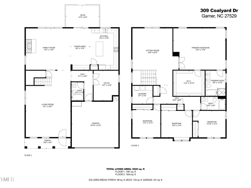 309 Coalyard Dr, Garner, NC 27529