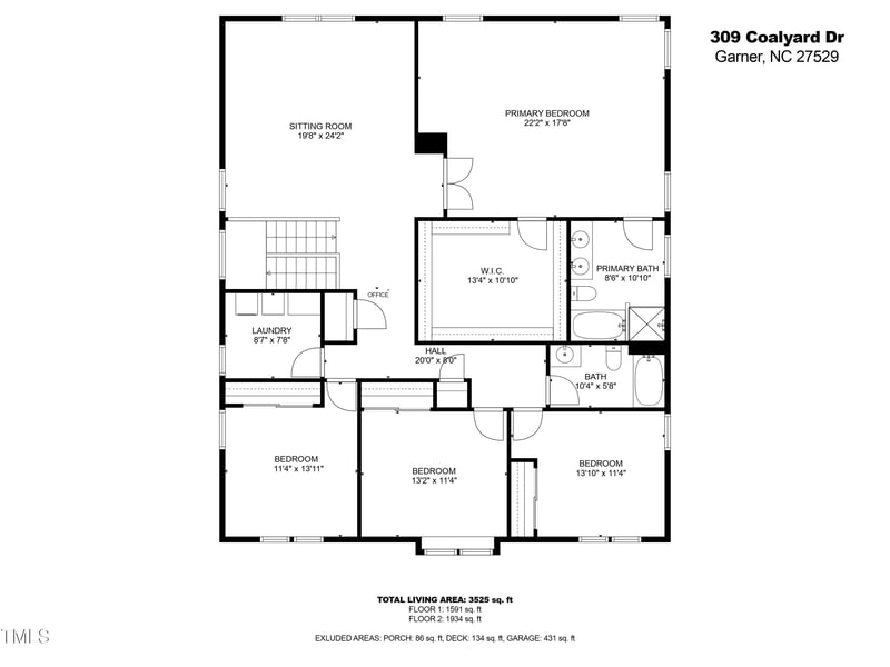 309 Coalyard Dr, Garner, NC 27529