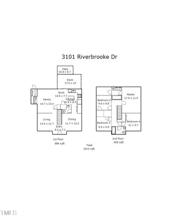 3101 Riverbrooke Dr, Raleigh, NC 27610