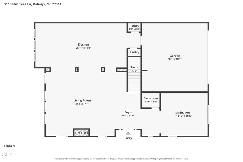 3110 Elm Tree Ln, Raleigh, NC 27614