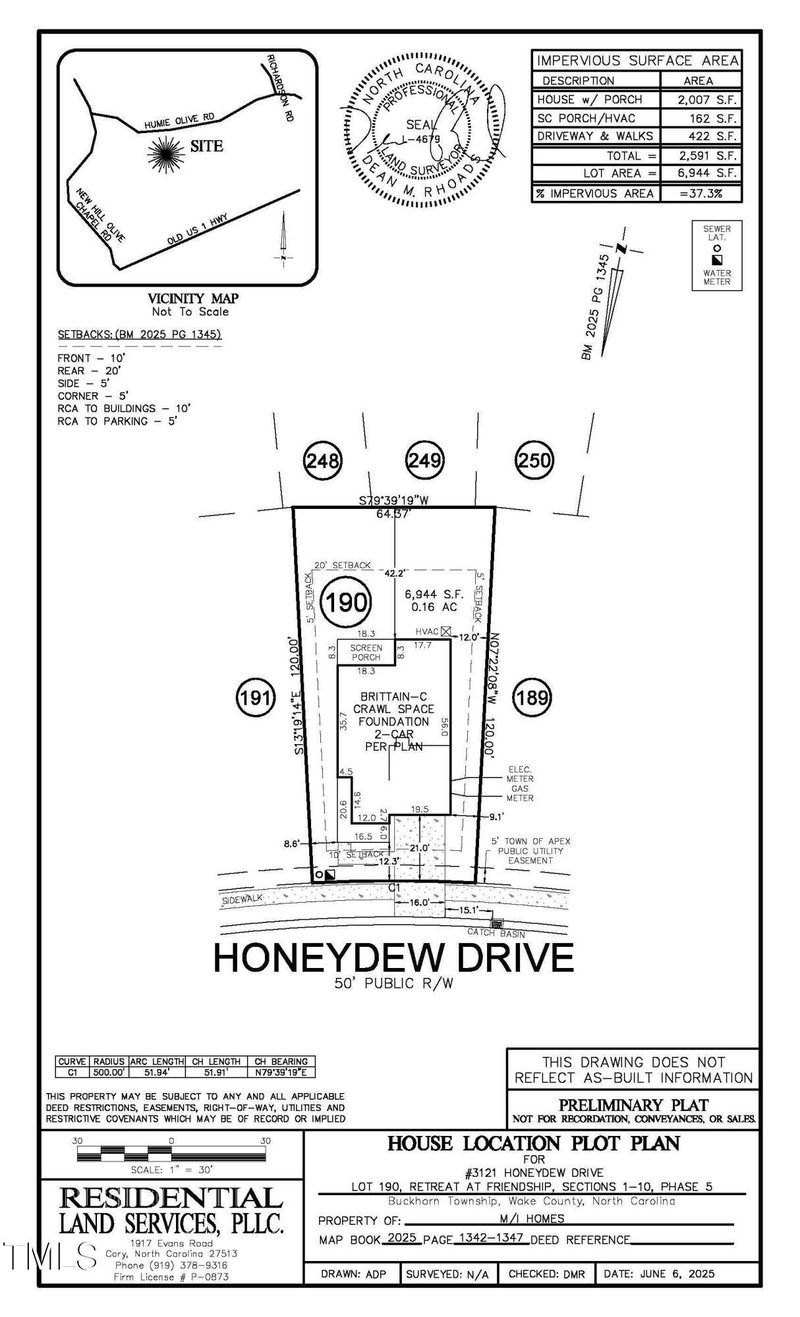 3113 Honeydew Dr Lot 192, Apex, NC 27502