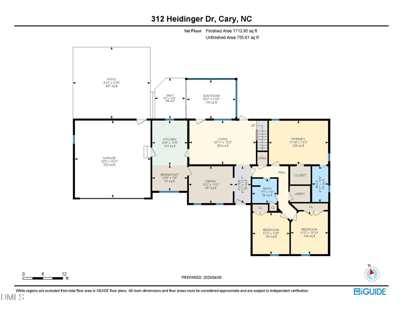 312 Heidinger Dr, Cary, NC 27511