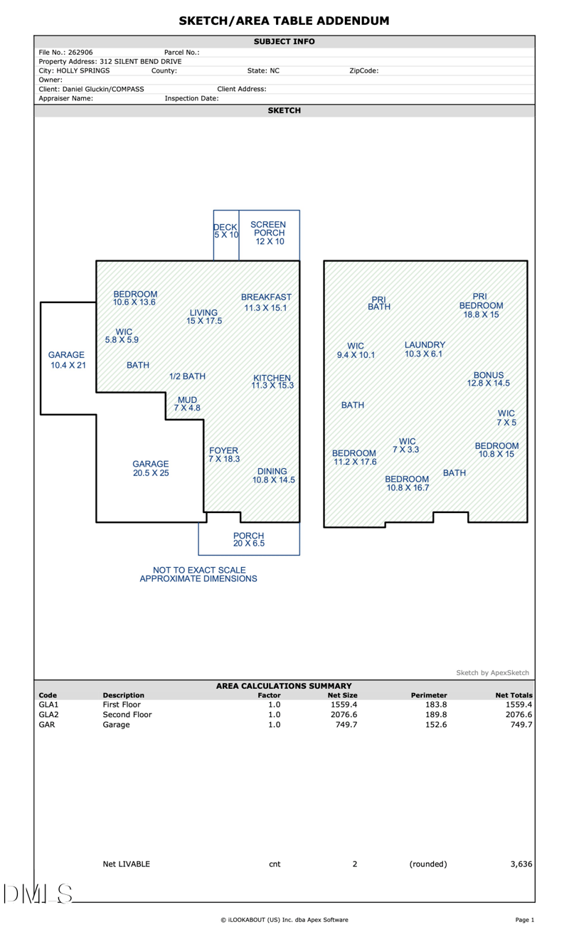 312 Silent Bend Dr, Holly Springs, NC 27540