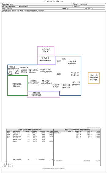 313 Andover Rd, Durham, NC 27712