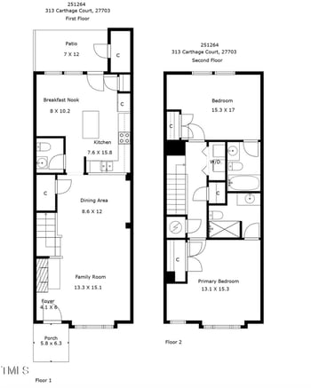 313 Carthage Ct, Durham, NC 27703