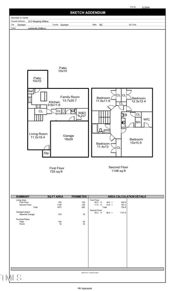 313 Weeping Willow Dr, Durham, NC 27704