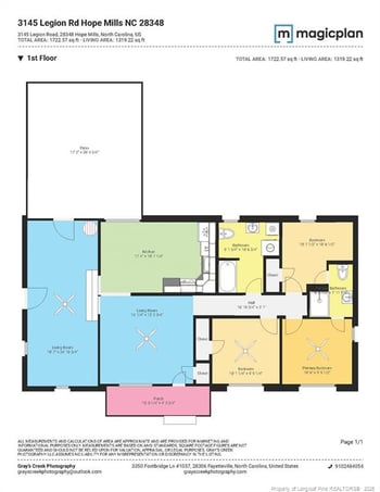 3145 Legion Rd, Hope Mills, NC 28348