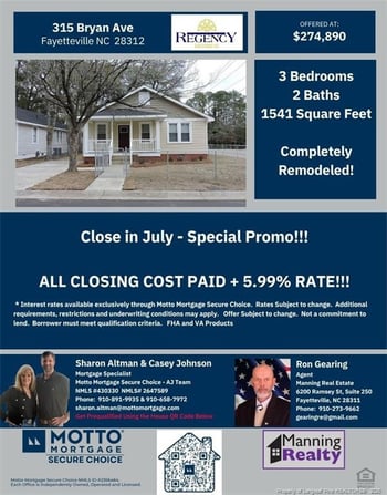 315 Bryan St, Fayetteville, NC 28305