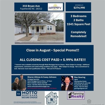 315 Bryan St, Fayetteville, NC 28305