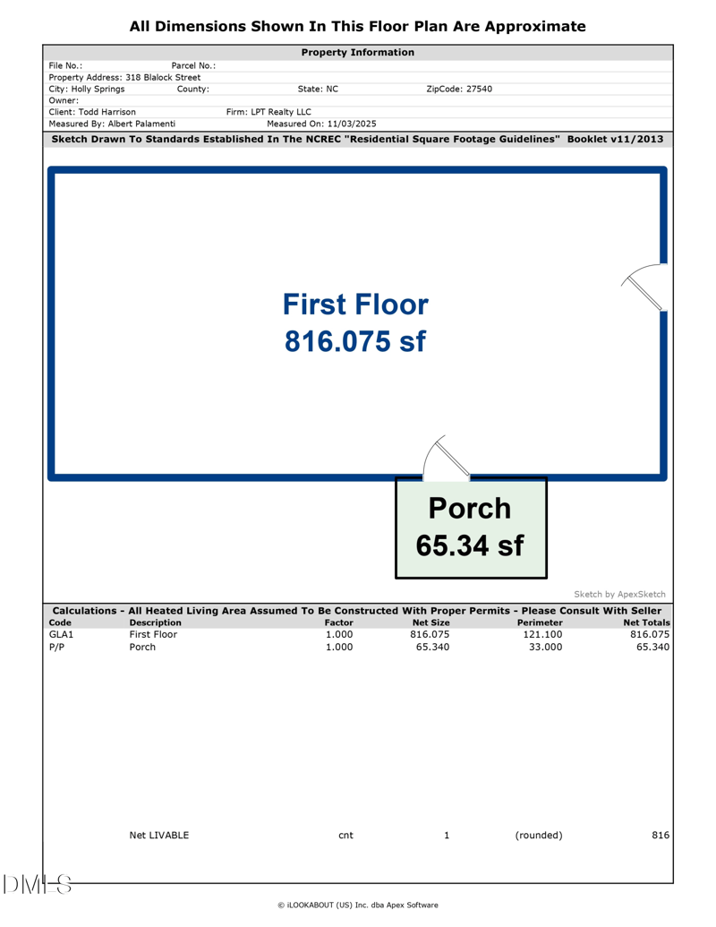 318 Blalock St, Holly Springs, NC 27540