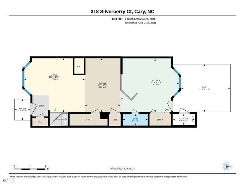 318 Silverberry Ct, Cary, NC 27513