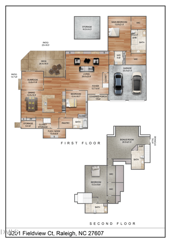 3201 Fieldview Ct, Raleigh, NC 27607