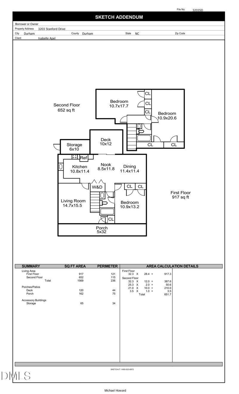 3203 Stanford Dr, Durham, NC 27707