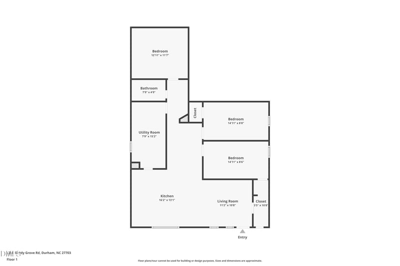 3208 Shady Grove Rd, Durham, NC 27703