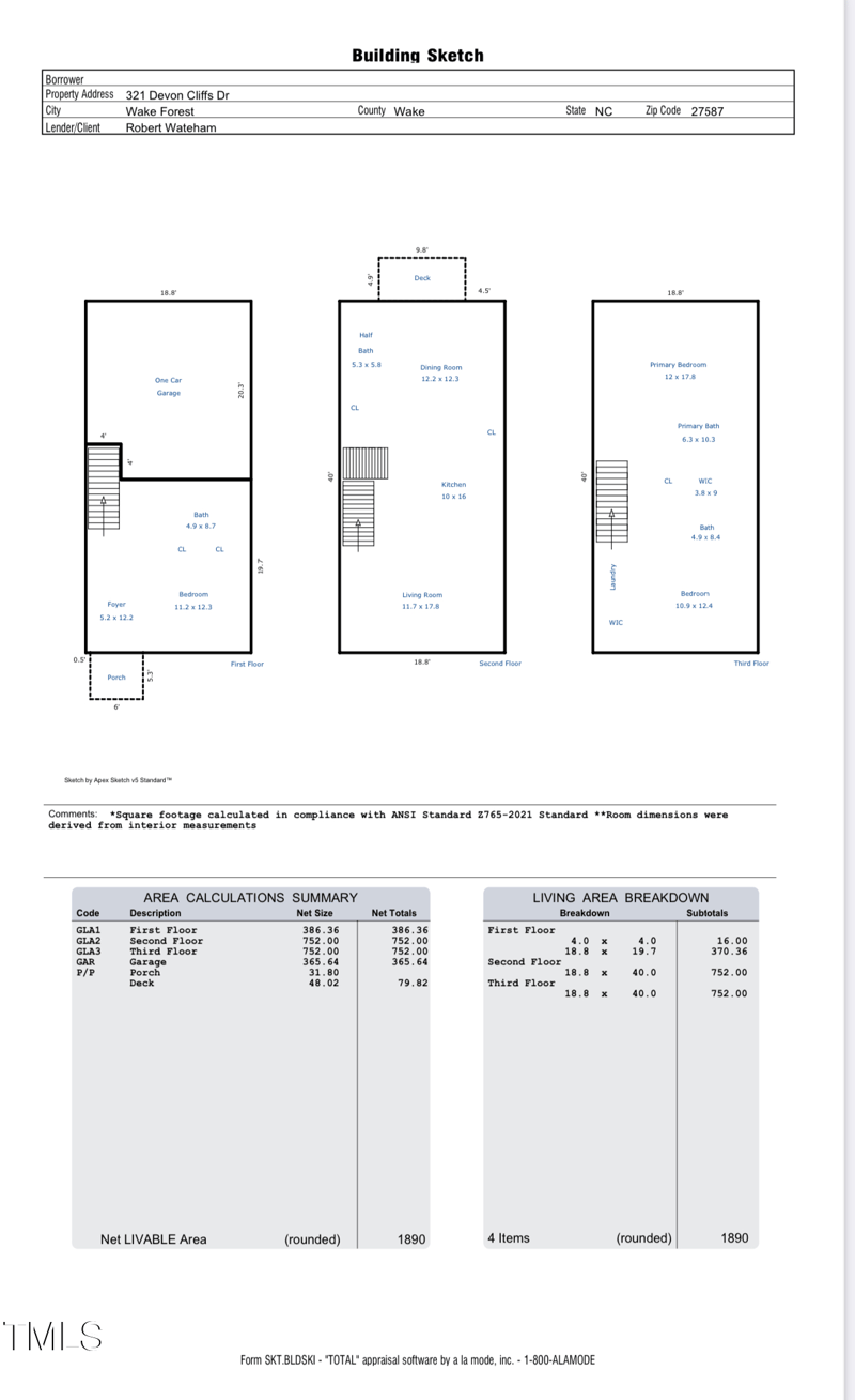 321 Devon Cliffs Dr, Wake Forest, NC 27587