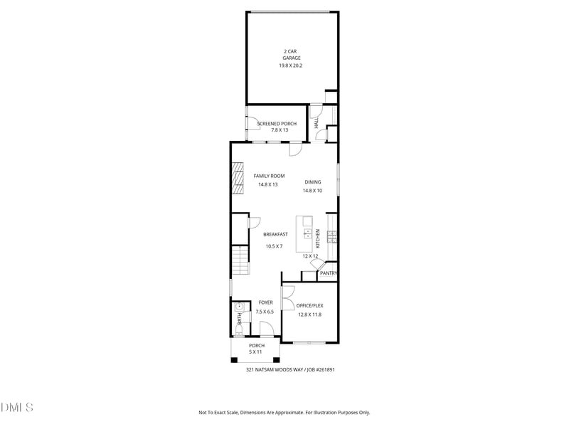 321 Natsam Woods Way, Wake Forest, NC 27587