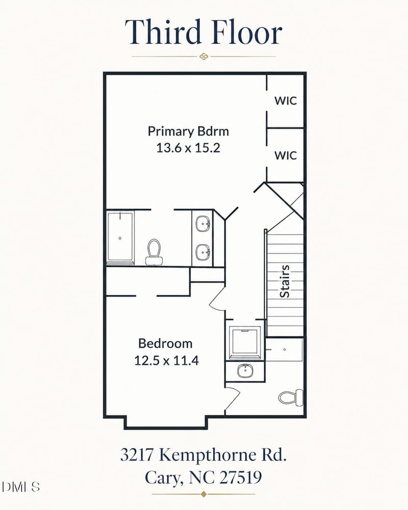 3217 Kempthorne Rd, Cary, NC 27519