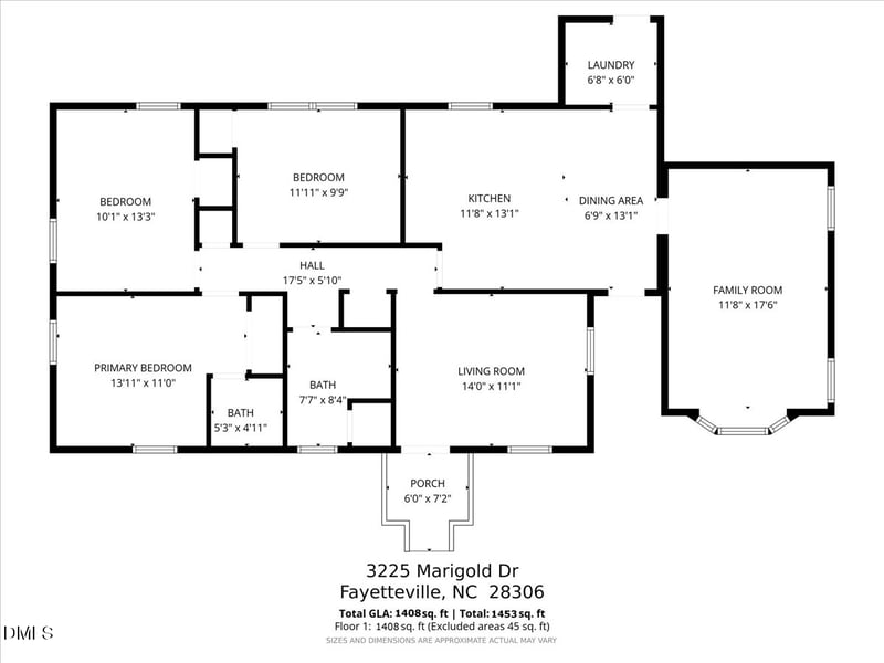 3225 Marigold Dr, Fayetteville, NC 28306