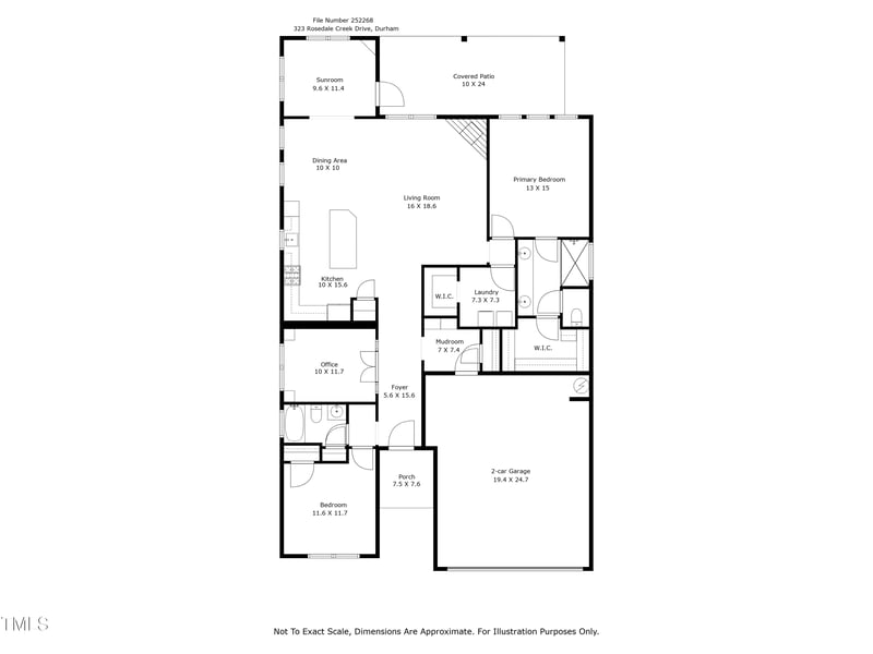 323 Rosedale Creek Dr, Durham, NC 27703