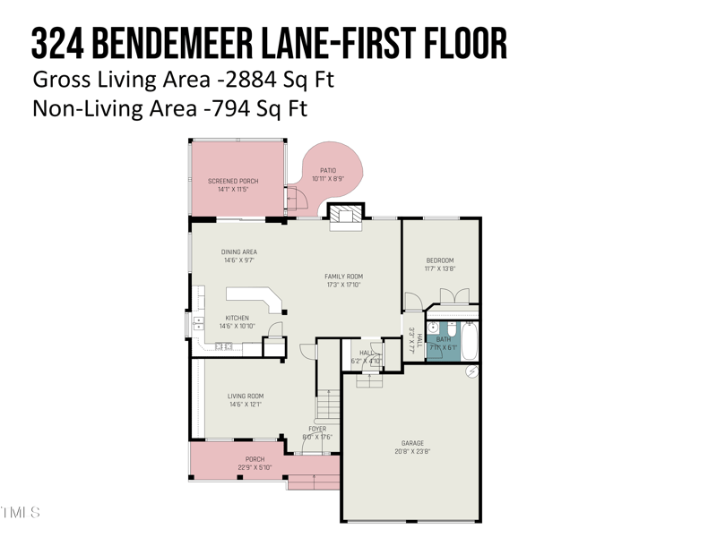 324 Bendemeer Ln, Rolesville, NC 27571