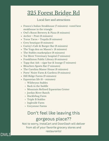 325 Forest Bridge Rd, Youngsville, NC 27596