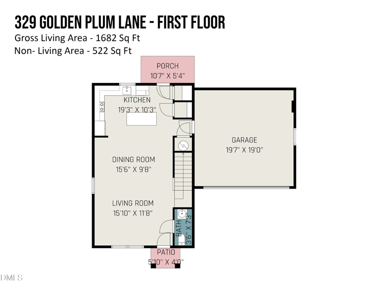 329 Golden Plum Ln, Zebulon, NC 27597