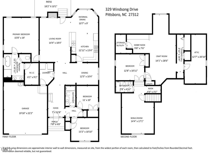 329 Windsong Dr, Pittsboro, NC 27312