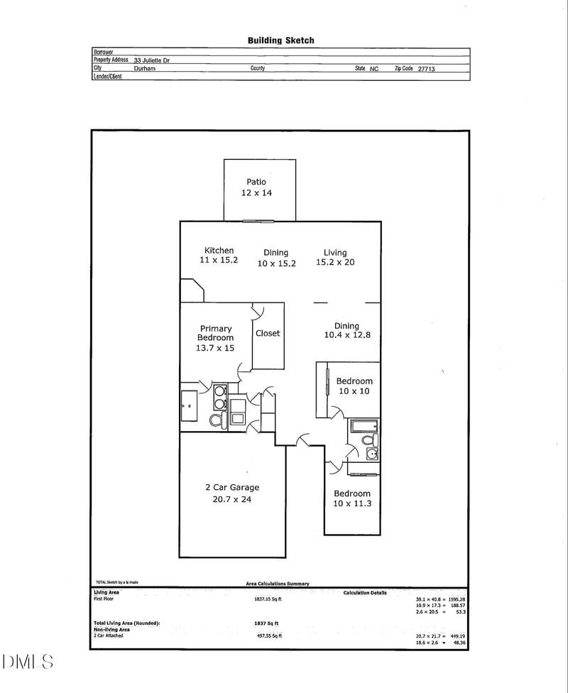 33 Juliette Dr, Durham, NC 27713