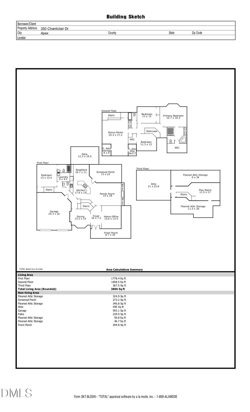 330 Chanticlair Dr, Apex, NC 27502