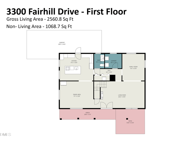 3300 Fairhill Dr, Raleigh, NC 27612