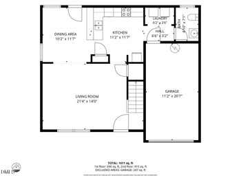 3303 Glennstone Dr, Durham, NC 27704