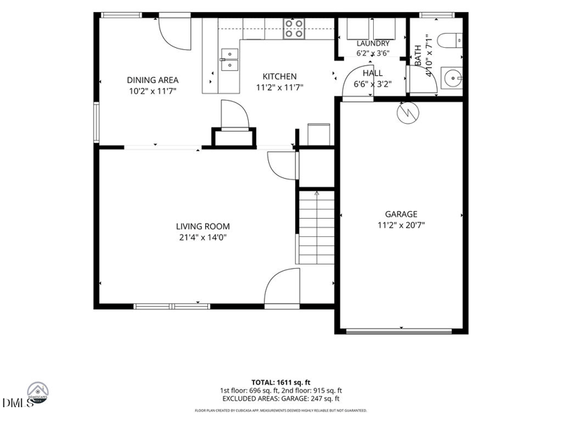 3303 Glennstone Dr, Durham, NC 27704