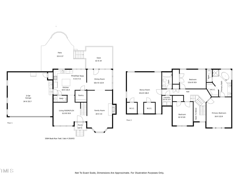 3304 Buck Run Trl, Wake Forest, NC 27587