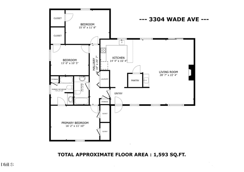 3304 Wade Ave, Raleigh, NC 27607