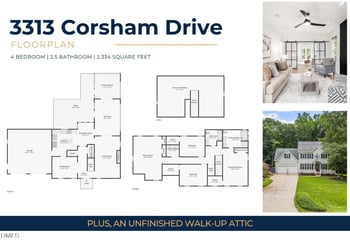 3313 Corsham Dr, Apex, NC 27539
