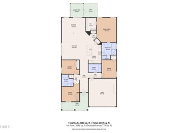 3314 Brevet St, New Hill, NC 27562