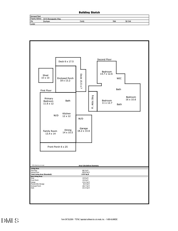 3315 Bonaparte Way, Durham, NC 27707