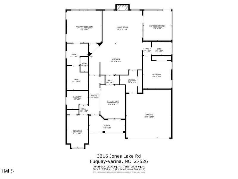 3316 Jones Lake Rd, Fuquay Varina, NC 27526