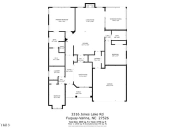 3316 Jones Lake Rd, Fuquay Varina, NC 27526