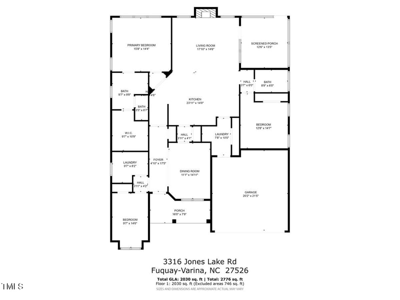 3316 Jones Lake Rd, Fuquay Varina, NC 27526