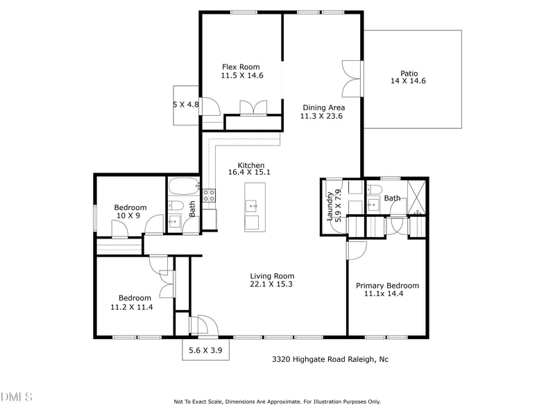 3320 Highgate Rd, Raleigh, NC 27603