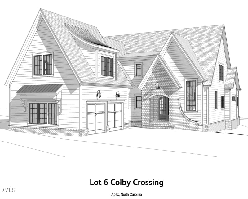 3347 Colby Chase Dr Lot 6, Apex, NC 27539