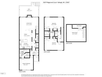 3347 Ridgecrest Ct, Raleigh, NC 27607