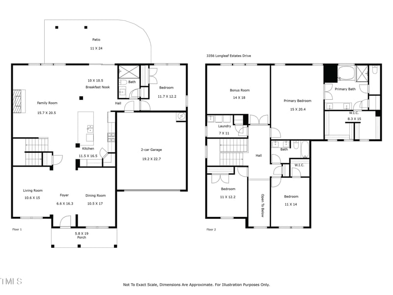 3356 Longleaf Estates Dr, Raleigh, NC 27616