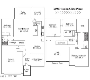 3391 Mission Olive Pl, New Hill, NC 27562