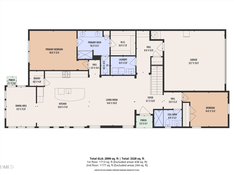 3401 Antler View Dr, Apex, NC 27502