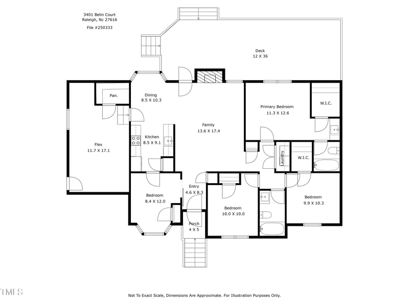 3401 Belin Ct, Raleigh, NC 27616