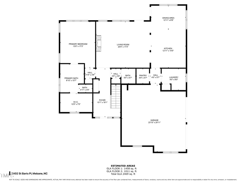 3402 St Barts Pl, Mebane, NC 27302