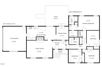 3404 Timberwood Ct, Raleigh, NC 27606