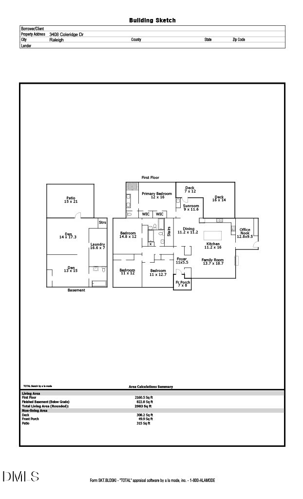 3408 Coleridge Dr, Raleigh, NC 27609